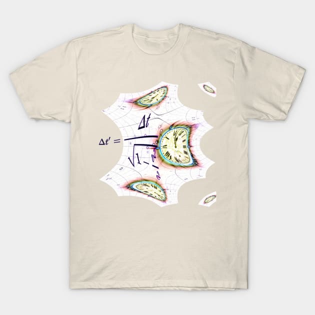 Moving clock T-Shirt by GePadeSign